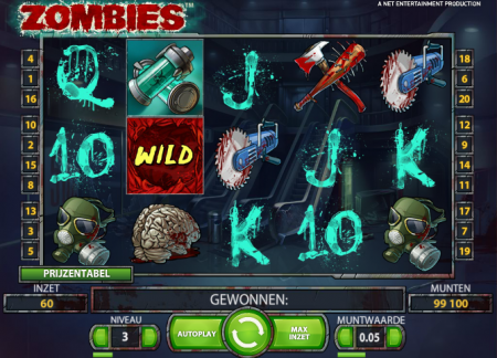De Zombies slot bij Kroon Casino