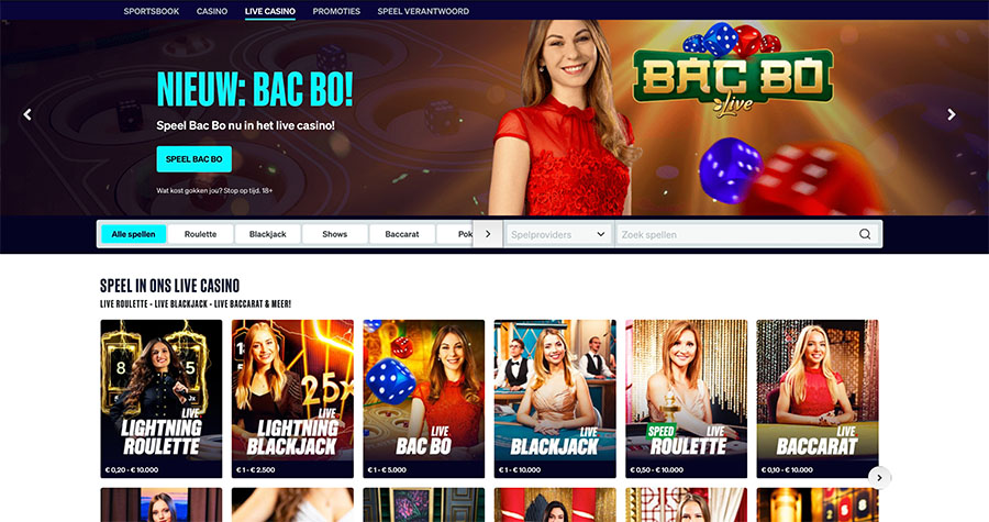live casino Betty
