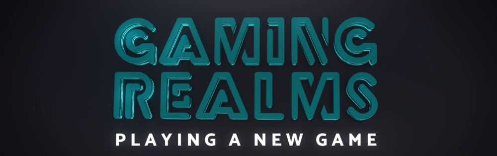 casino.nl review Gaming Realms spelontwikkelaar homepage logo en slogan