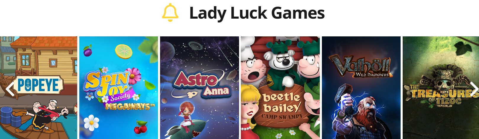 spellen Lady Luck Games