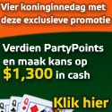 Party Casino komt met speciale actie voor Nederlandse spelers