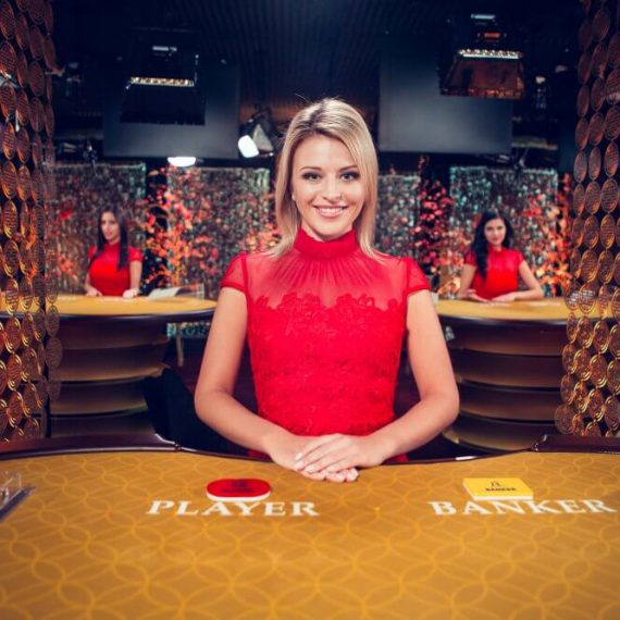 Live Baccarat van Evolution Gaming spelen