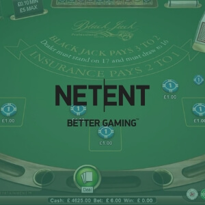 NetEnt Blackjack Professional Series spelen