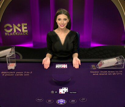 ONE Blackjack spelen