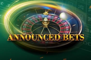 European Roulette Announced Bets spelen