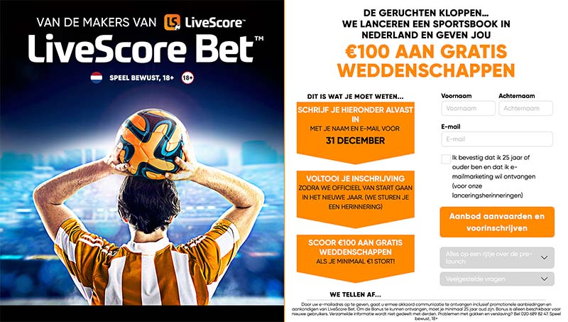 livesore bet bonus review Nederland