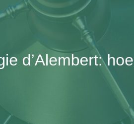 Inzet strategie d’Alembert: hoe werkt het?