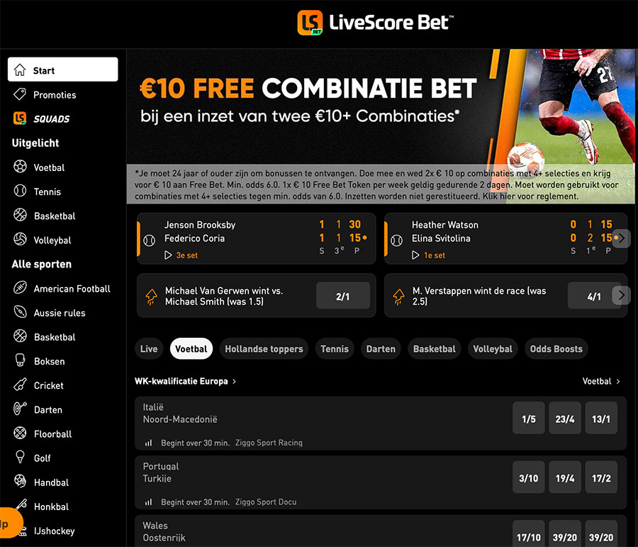 livescore bet review