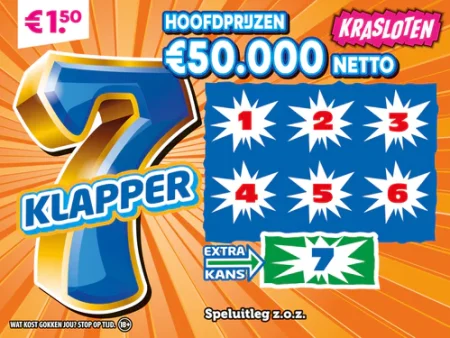 7 Klapper kraslot