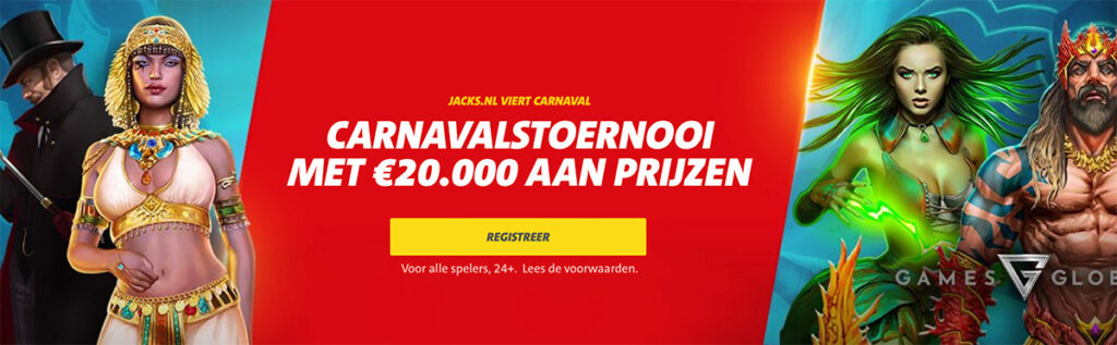 carnaval toernooi jack's casino