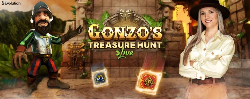 gonzo's treasure hunt live spelen