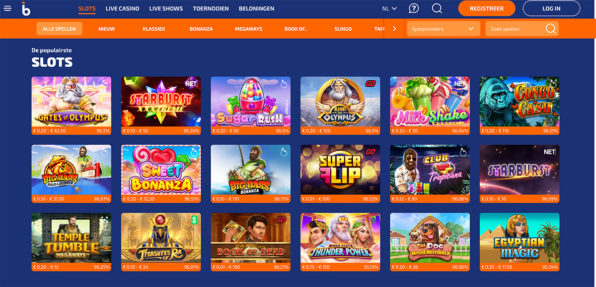 BetNation review: pak 100 gratis spins bij registratie