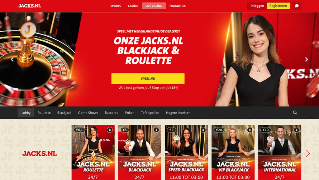 jacks live casino