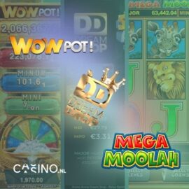 Vergelijk de grootste online jackpots in 2025