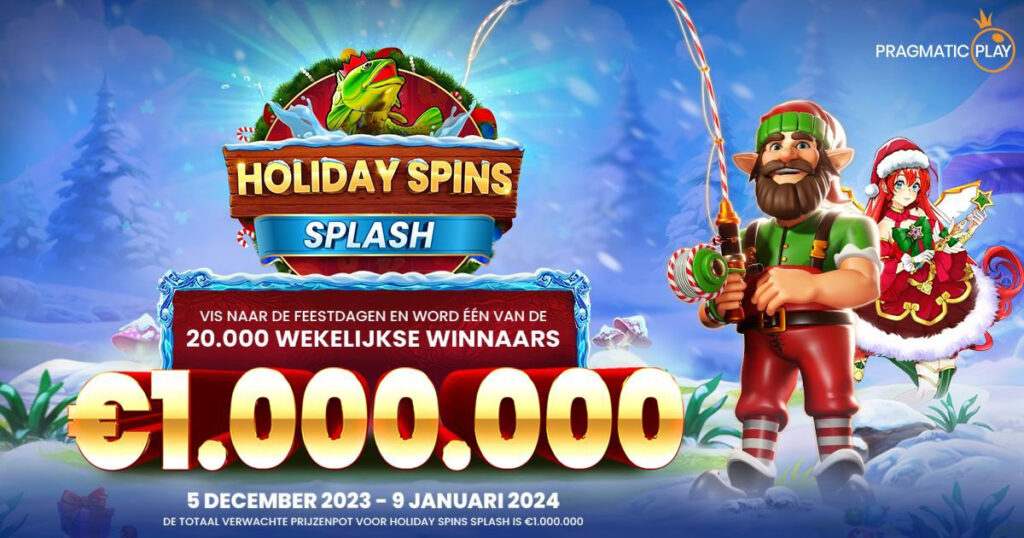 holiday spins splash winter bonus fair play casino
