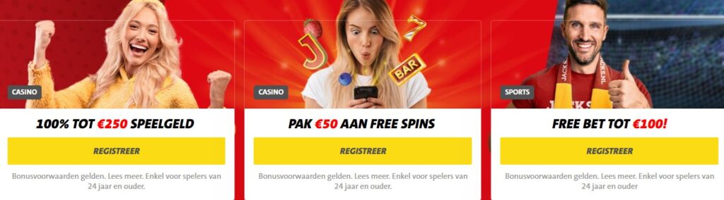 Jack.nl promoties