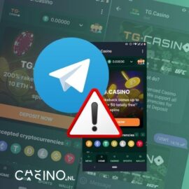 Telegram casino: waarom dit illegaal en risicovol is