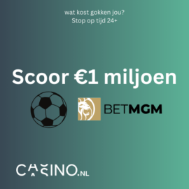 Kans op €1.000.000 met Golden Goals bij BetMGM