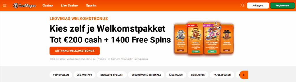 LeoVegas Nederland casino review
