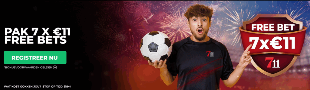711 welkomstbonus sport